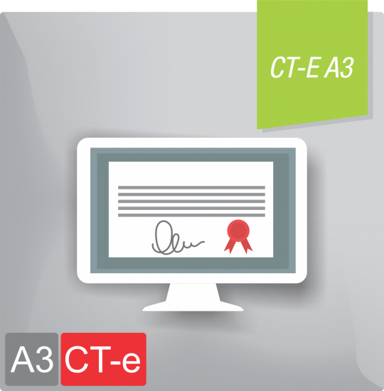 Certificado Digital para Transportadoras A3 (CT-e A3)